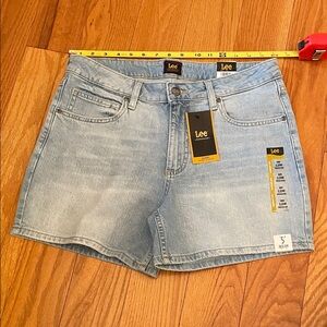 Lee Women's sz12 Faded Blue Jean Shorts